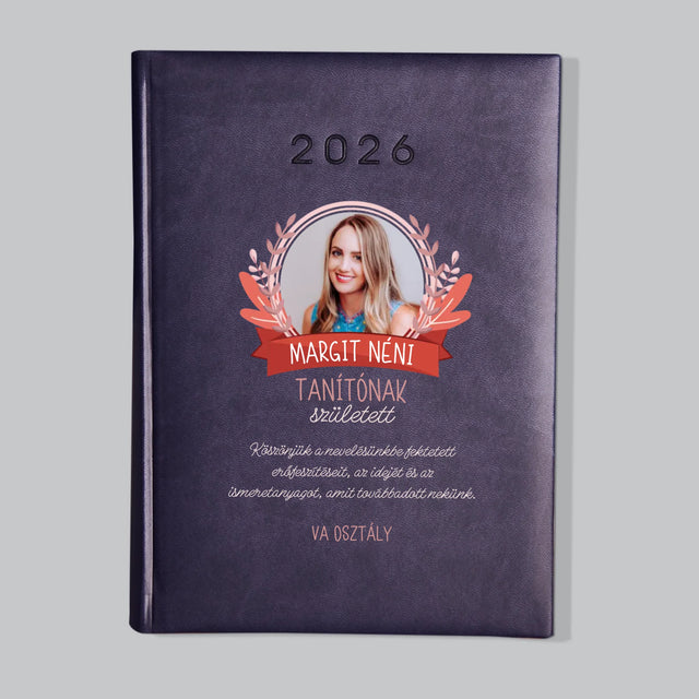 Fotó És Felirat: Tanítónak Született - Határidőnapló
