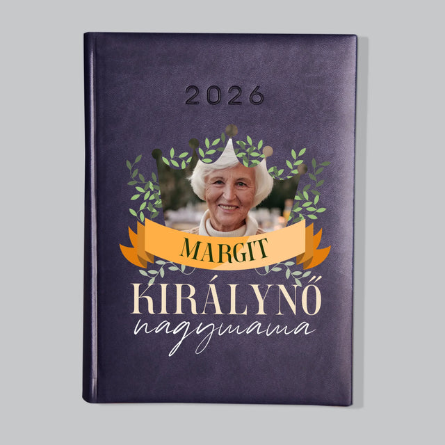 Fotó És Felirat: Nagymama Királynő - Határidőnapló