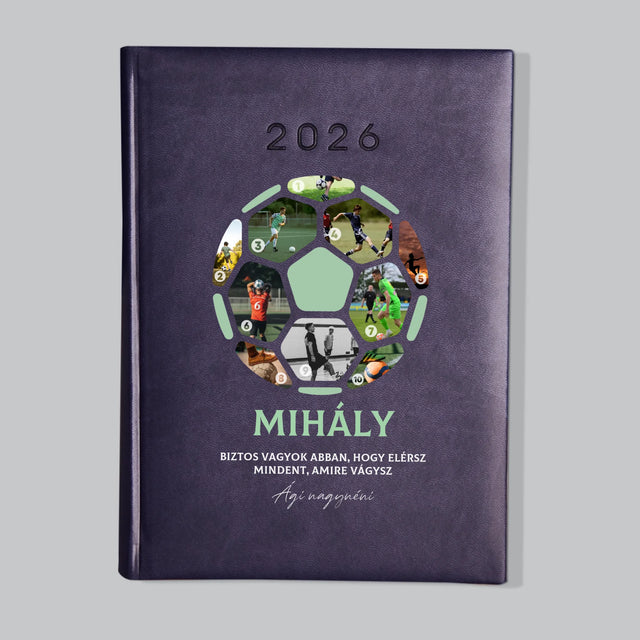 Fotókollázs: Focilabda Kollázs Képekből - Határidőnapló