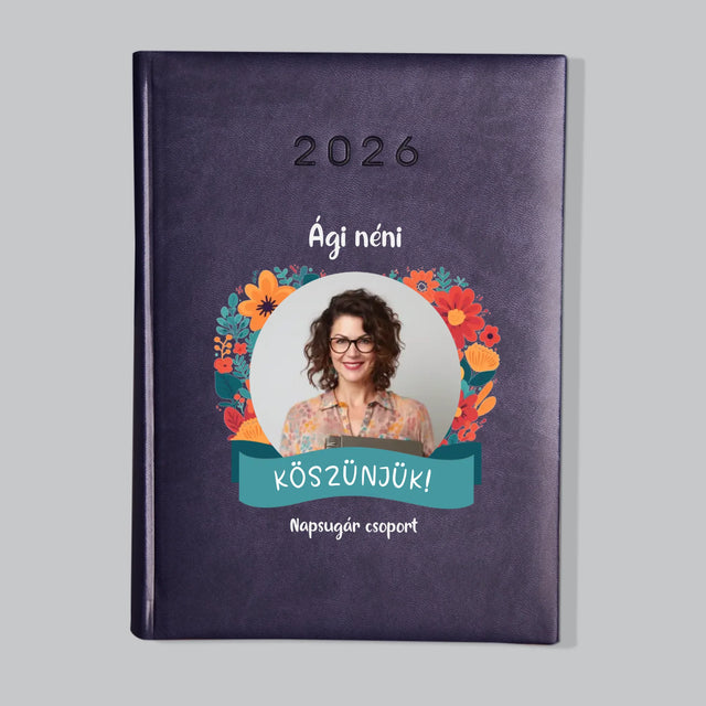 Fotó És Felirat: Köszönet Az Óvónőnek - Határidőnapló