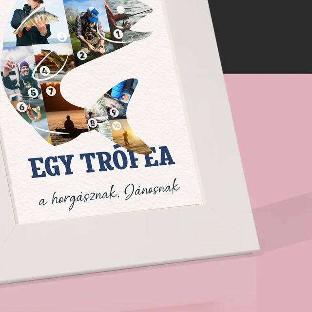 Alakzat Fotókból: Alkalom A Horgásznak - Fotókeret