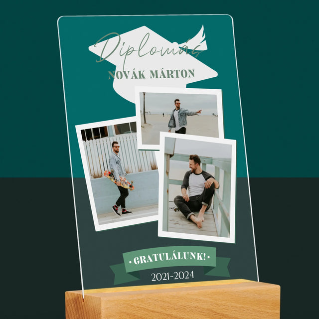 Újság Címlap: Abszolvens - Akrilüvegre Nyomtatott Kép