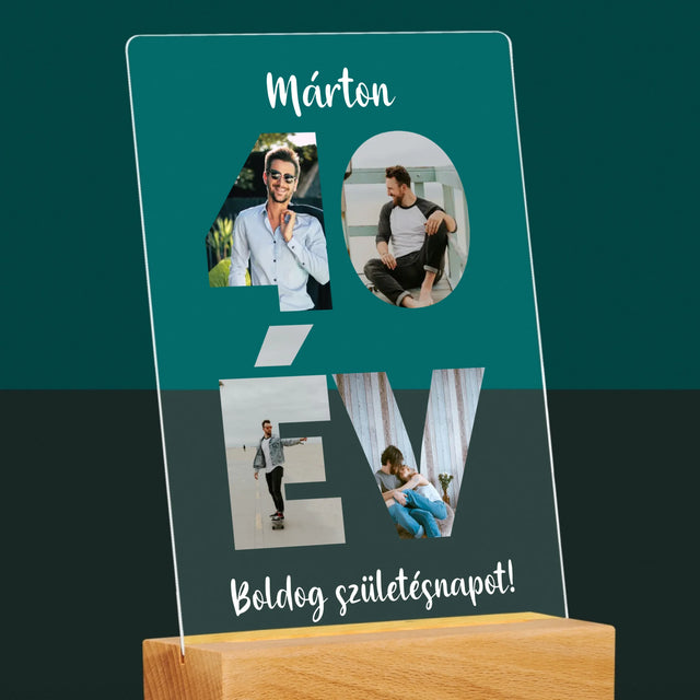 Szó Fotókból: 40 Év A Képeidből - Akrilüvegre Nyomtatott Kép