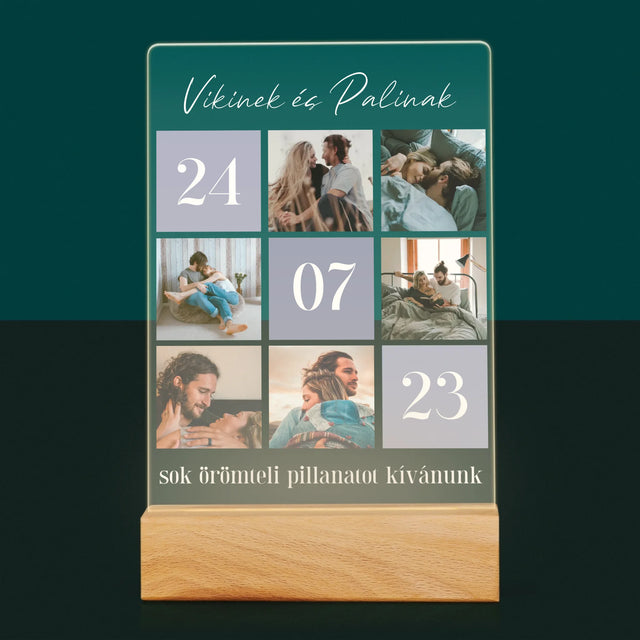 Fotókollázs: A Legjobb Pillanatok - Akrilüvegre Nyomtatott Kép