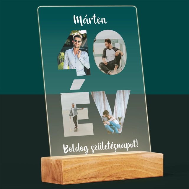 Szó Fotókból: 40 Év A Képeidből - Akrilüvegre Nyomtatott Kép