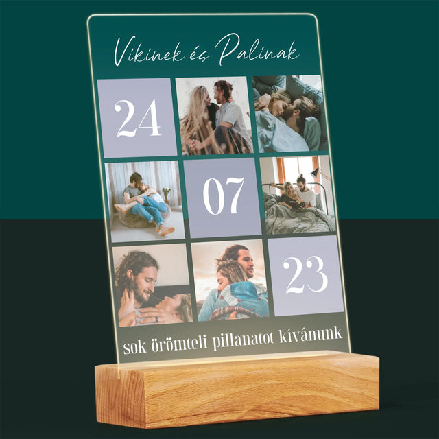 Fotókollázs: A Legjobb Pillanatok - Akrilüvegre Nyomtatott Kép