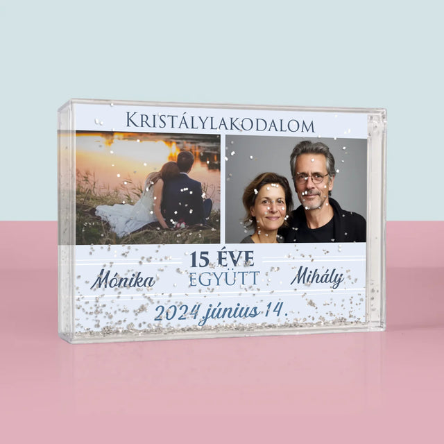 Fotókollázs: 15 Éve Együtt - Vízkeret