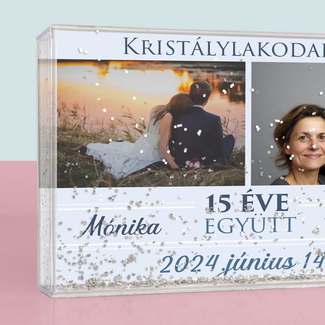 Fotókollázs: 15 Éve Együtt - Vízkeret