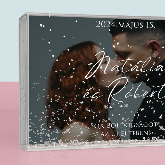 Fotó És Felirat: Esküvői Fotó Jókívánságok - Vízkeret