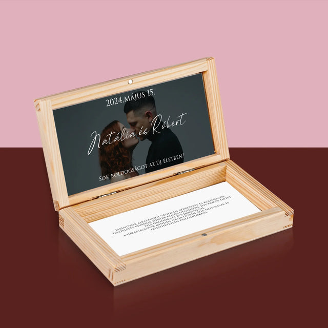 Fotó És Felirat: Esküvői Fotó Jókívánságok - Fa Pénztárca