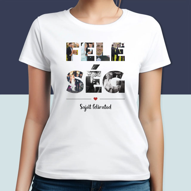Szó Fotókból: Feleség Fotókból - Női Póló