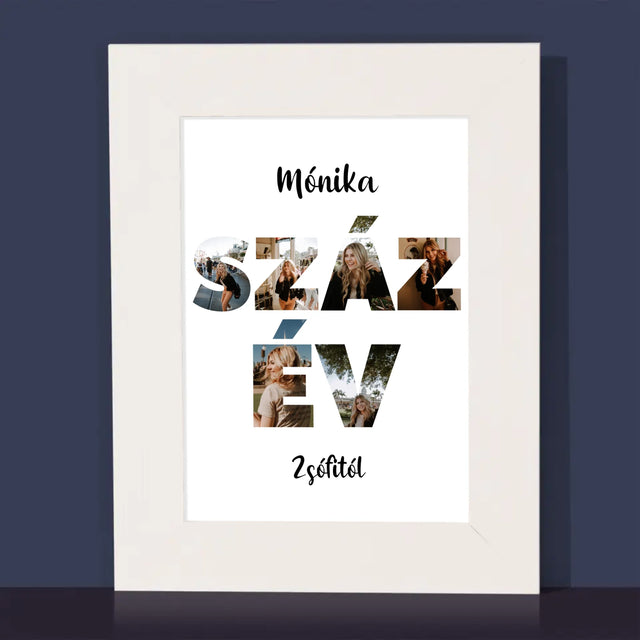 Szó Fotókból: Száz Év A Képeidből - Fotókeret