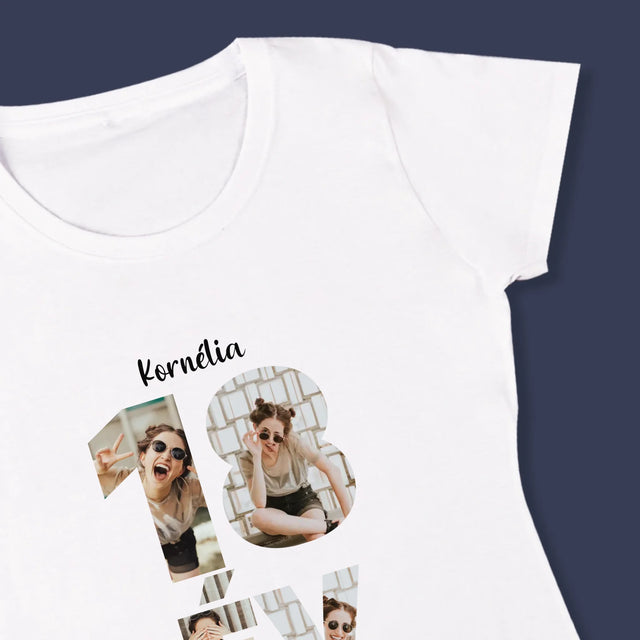 Szó Fotókból: 18 Év A Képeidből - Női Póló