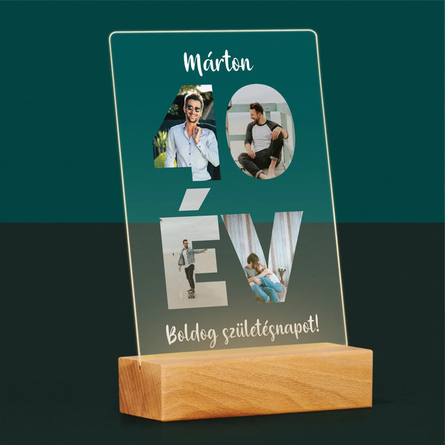Szó Fotókból: 40 Év A Képeidből - Akrilüvegre Nyomtatott Kép