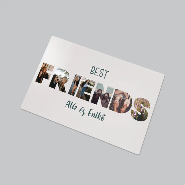 Szó Fotókból: Friends A Képeidből - Íróasztal Alátét