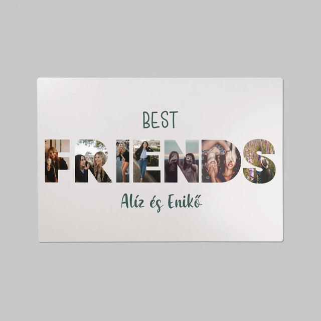 Szó Fotókból: Friends A Képeidből - Íróasztal Alátét