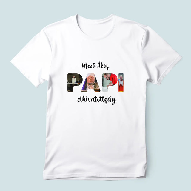 Szó Fotókból: Papi Elhivatottság - Férfi Póló