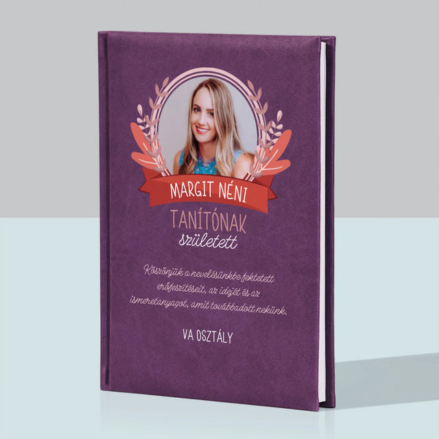 Fotó És Felirat: Tanítónak Született - Jegyzettömb